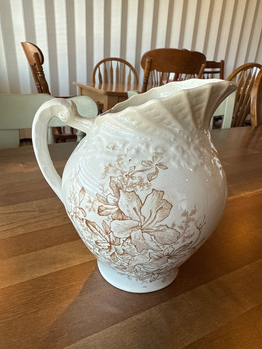 Antique water pitcher